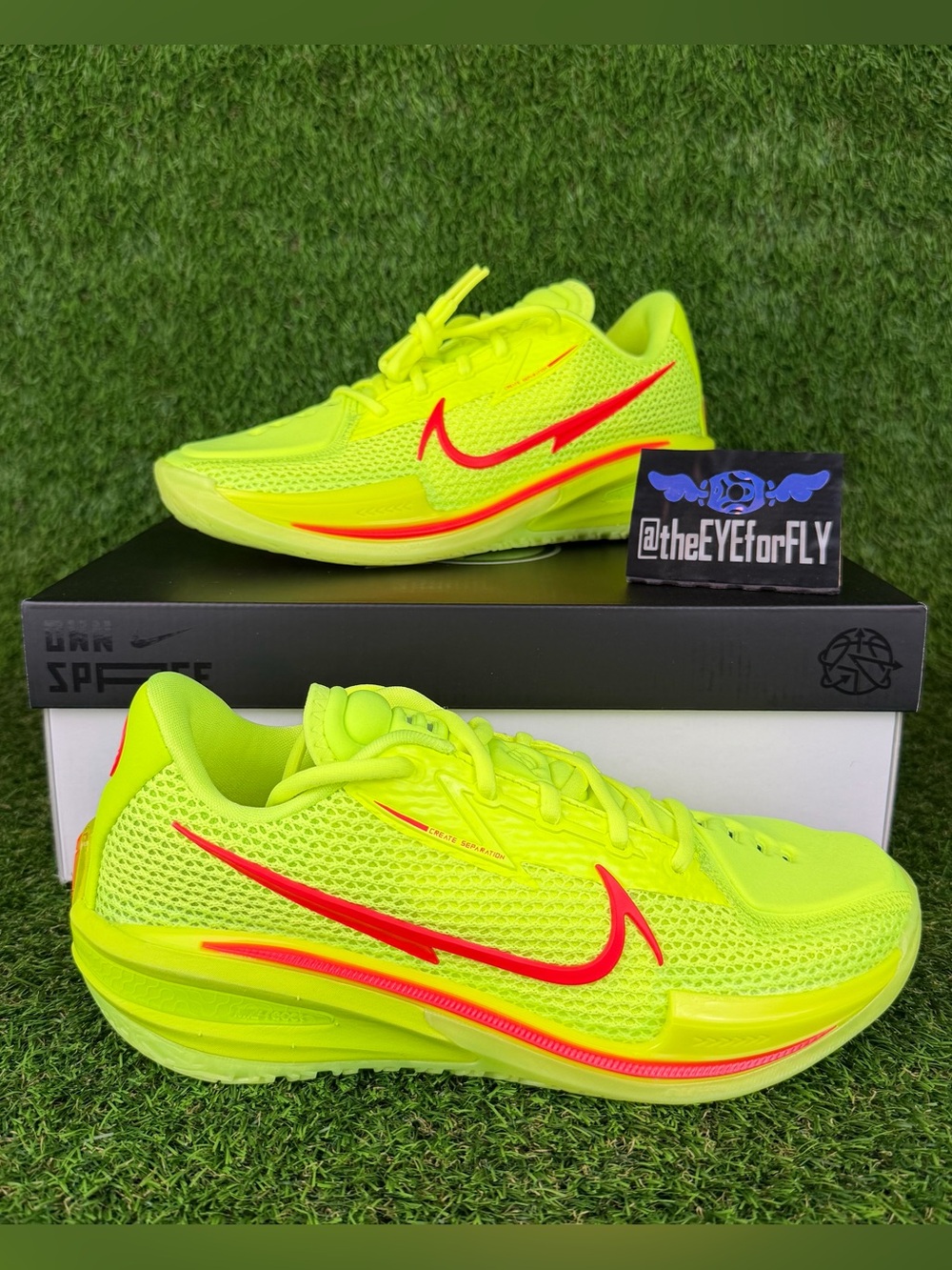 NEW Nike Air Zoom GT Cut EYBL Volt Bright Crimson IH3991-700 Men’s 8/Women’s 9.5